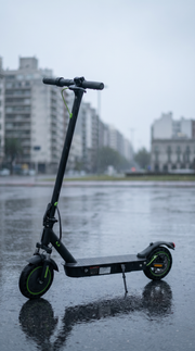 ¿Se puede andar en monopatín eléctrico cuando llueve?